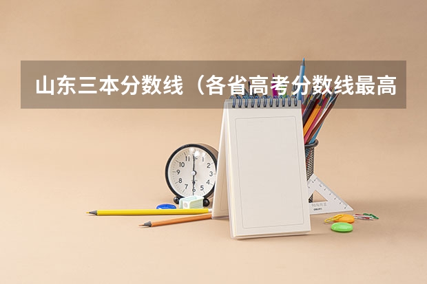 山东三本分数线(各省高考分数线最高和最低分别是哪省?)