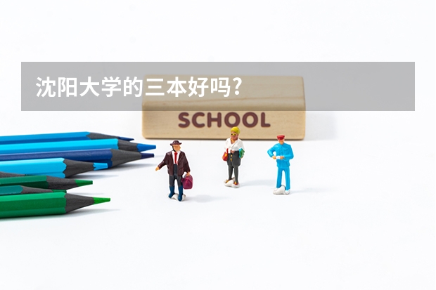 沈阳大学的三本好吗?