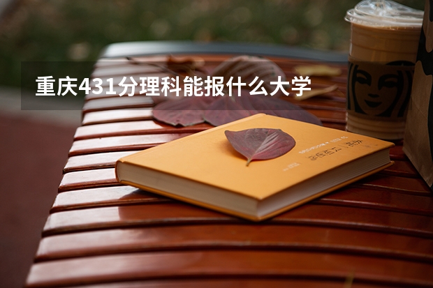 重庆431分理科能报什么大学