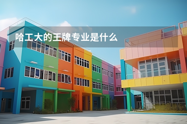 哈工大的王牌专业是什么
