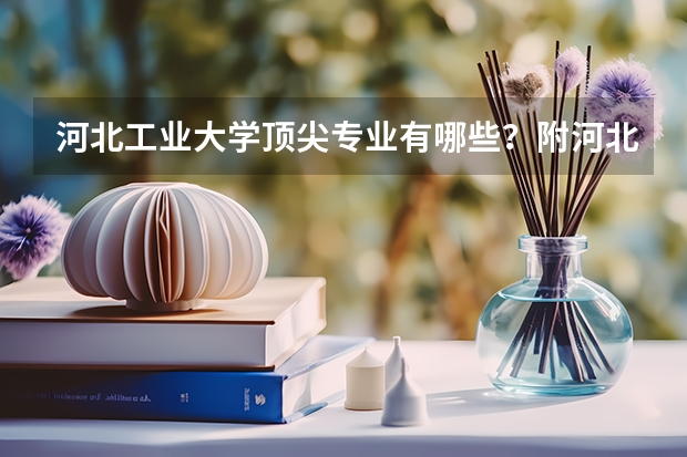河北工业大学顶尖专业有哪些？附河北工业大学最牛专业名单