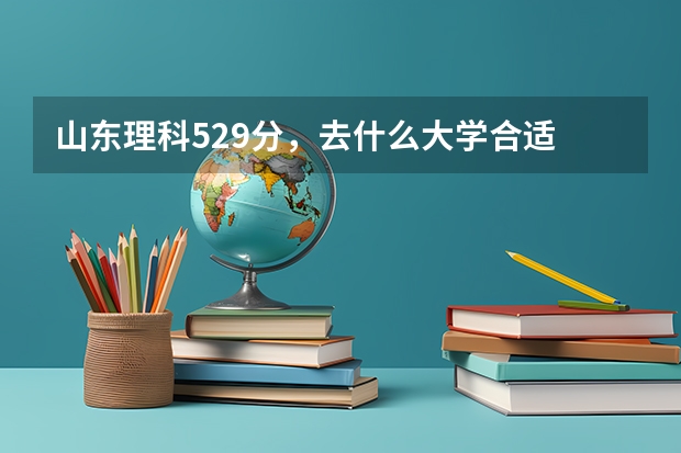 山东理科529分，去什么大学合适