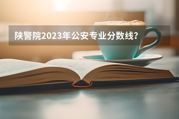 陕警院2023年公安专业分数线？ 警察公安类大学分数线