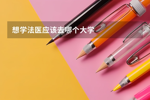 想学法医应该去哪个大学