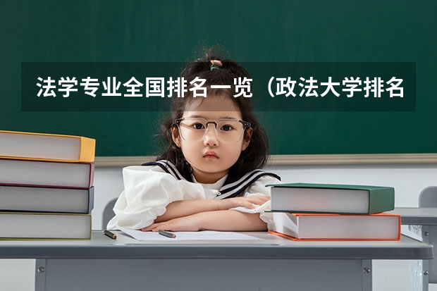 法学专业全国排名一览（政法大学排名及录取分数线）