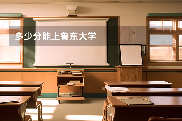 多少分能上鲁东大学