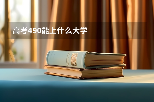 高考490能上什么大学