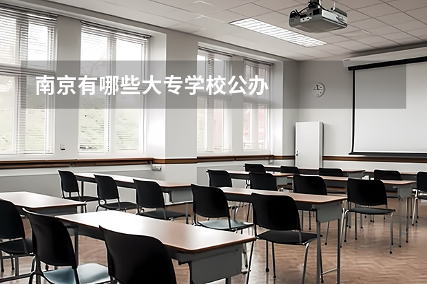 南京有哪些大专学校公办