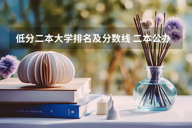 低分二本大学排名及分数线 二本公办大学排行榜及分数线