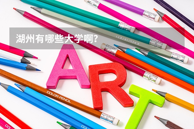 湖州有哪些大学啊？