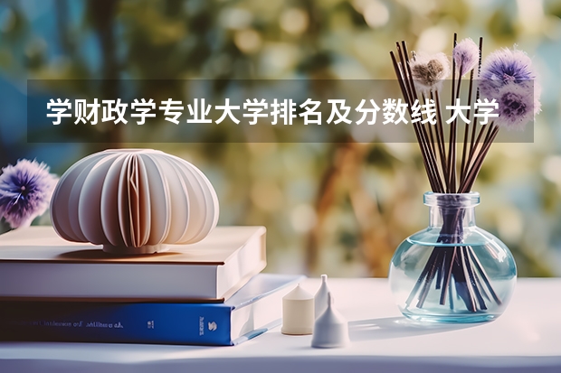 学财政学专业大学排名及分数线 大学会计专业排名