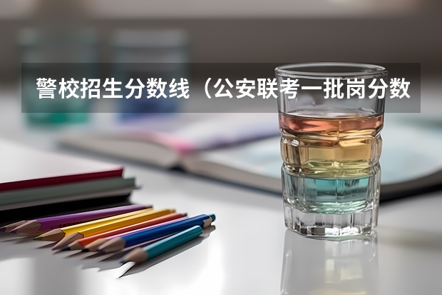警校招生分数线（公安联考一批岗分数）