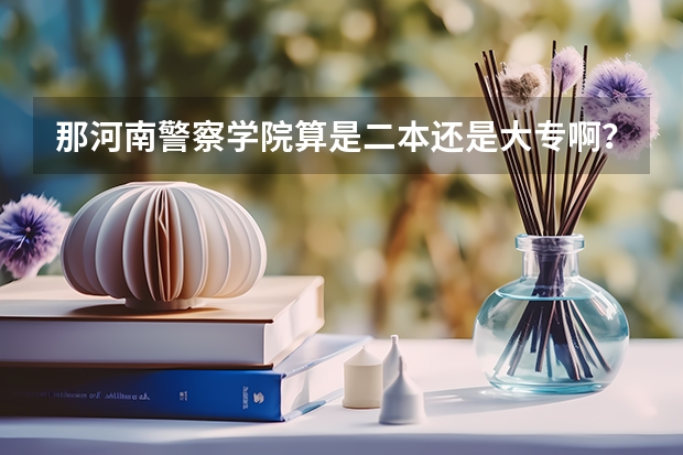 那河南警察学院算是二本还是大专啊？去年的录取分数线是多少？报考哪里的话有什么条件？