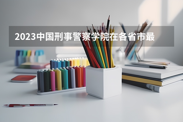 2023中国刑事警察学院在各省市最低录取位次（河北公安警察职业学院2023录取线）