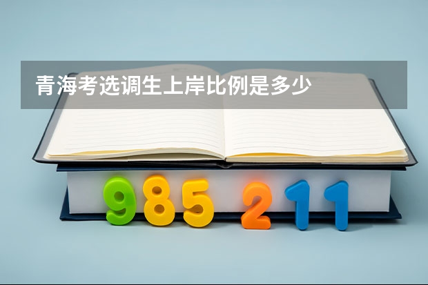 青海考选调生上岸比例是多少