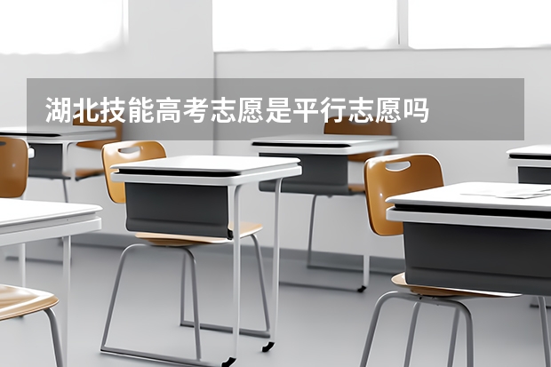 湖北技能高考志愿是平行志愿吗