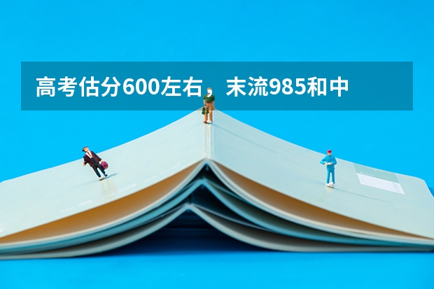 高考估分600左右，末流985和中档211，志愿填报如何排序