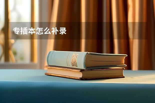 专插本怎么补录