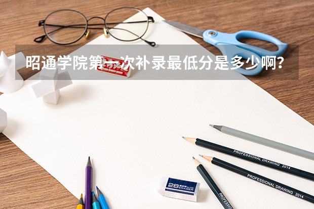 昭通学院第一次补录最低分是多少啊？