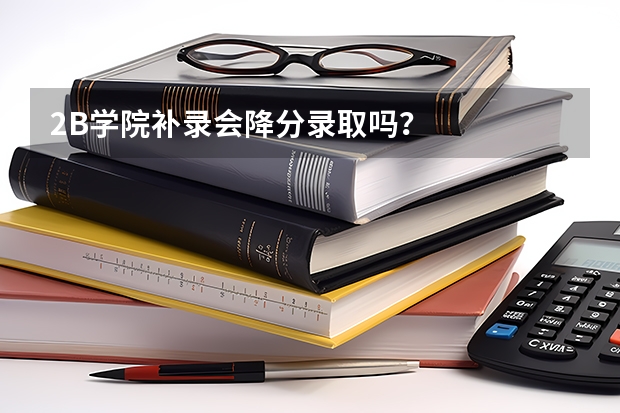 2B学院补录会降分录取吗？