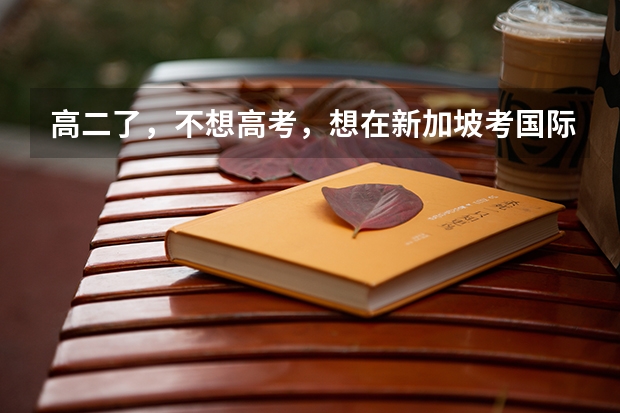 高二了，不想高考，想在新加坡考国际本科难吗？